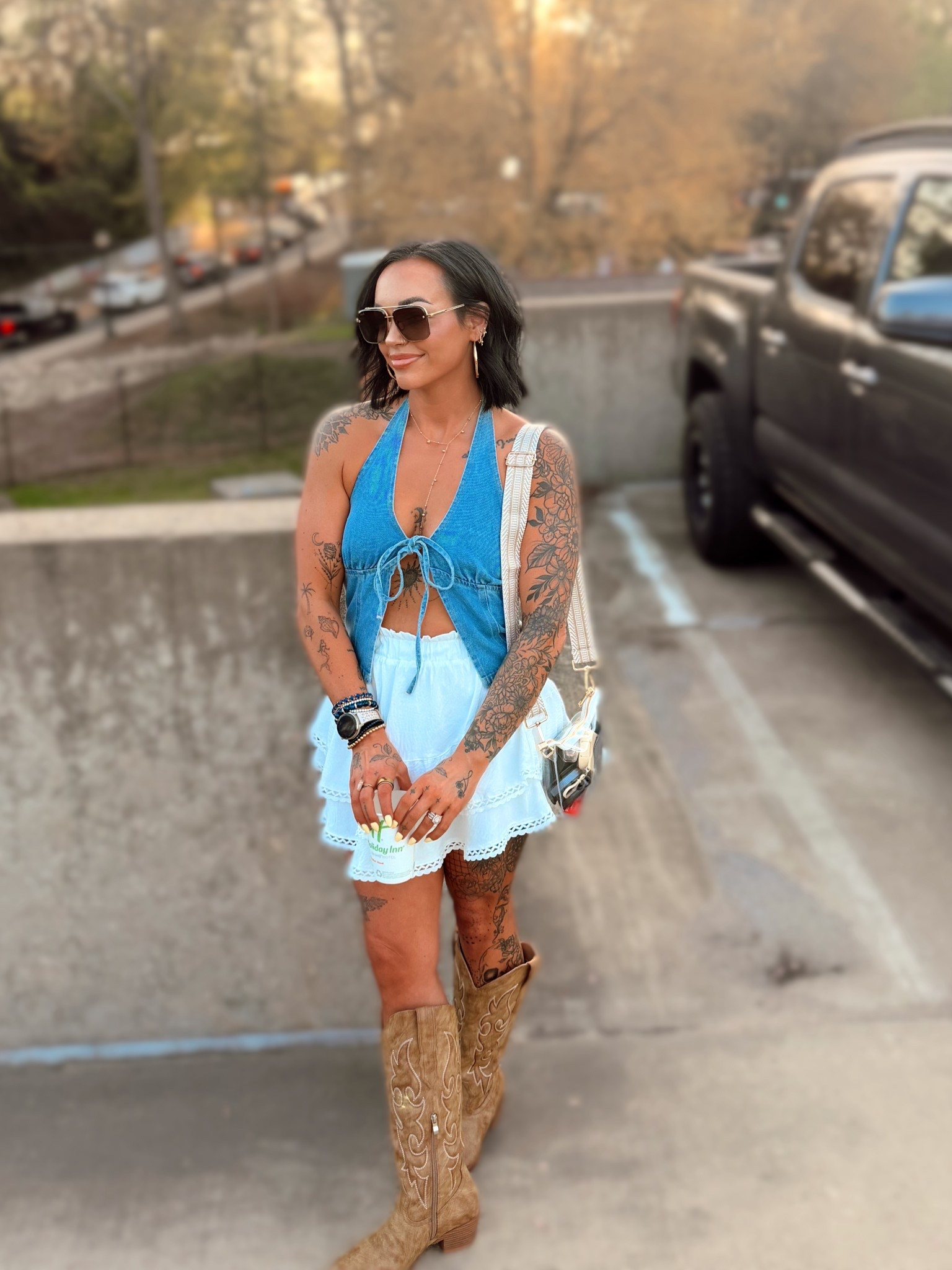 Cutest country concert outfit 🤠🎤 

#LTKFestival #LTKPetite #LTKootd