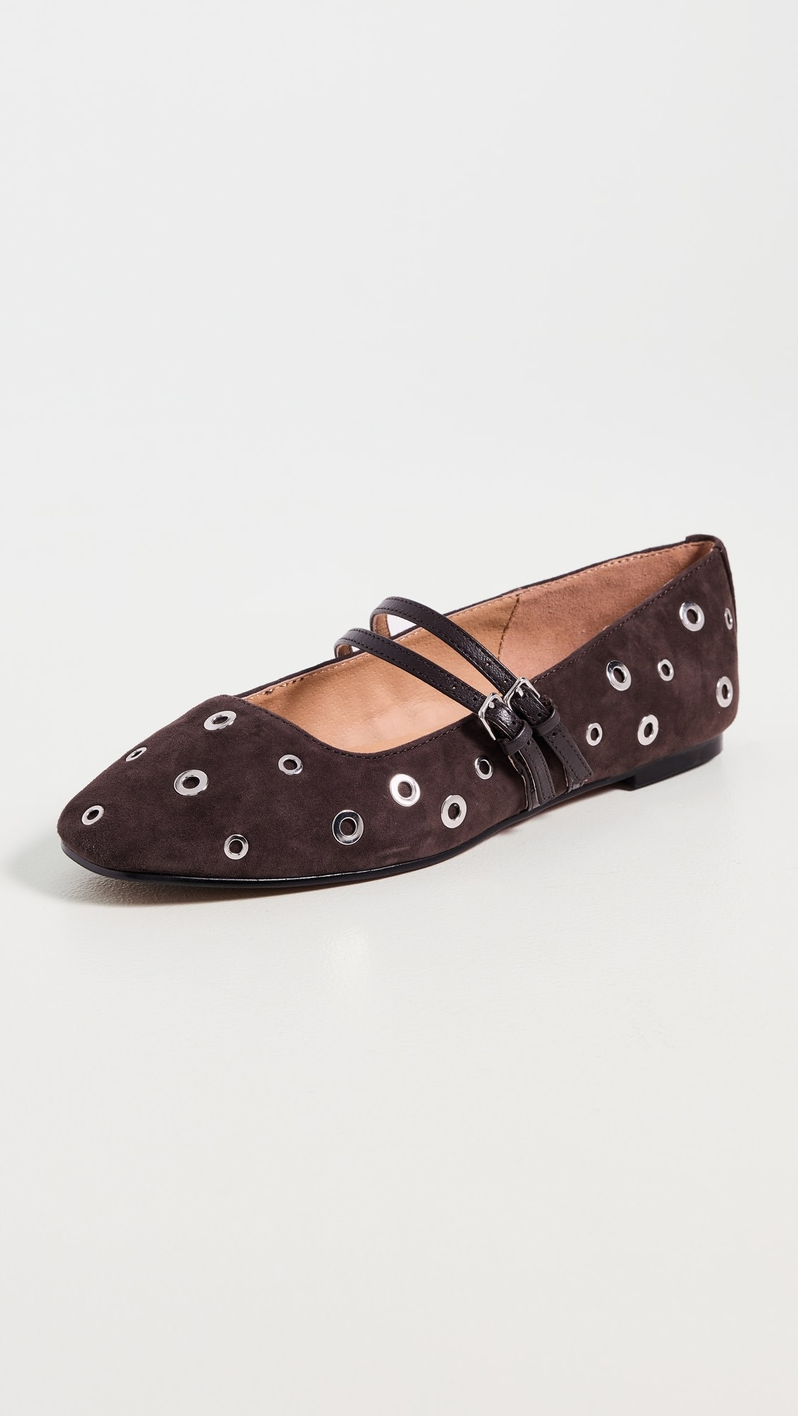 Greta Double Strap Eyelet Flats | Shopbop