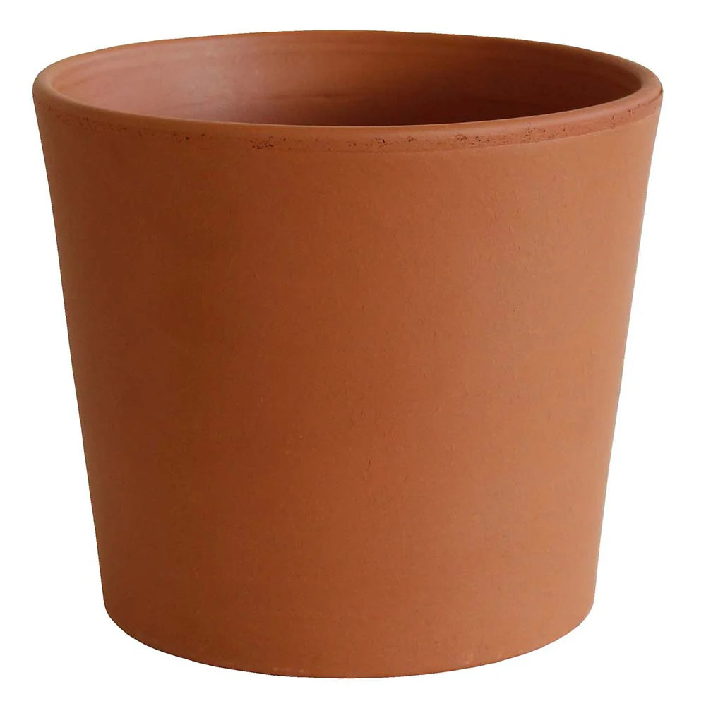 Southern Patio Round 6.5-in W x 6.5-in L x 5.59-in H Terracotta Clay Indoor/Outdoor Planter Large in Orange | TC0608CP | Lowe's