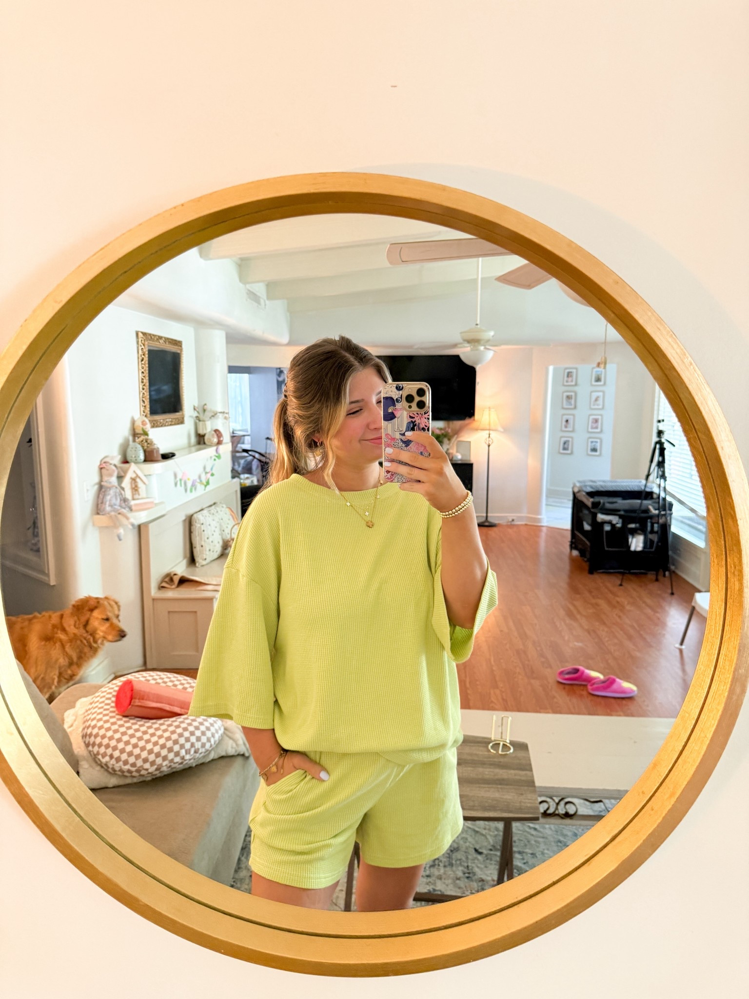Mom outfit of the day 💚🍀

#LTKootd #LTKSeasonal #LTKSaleAlert