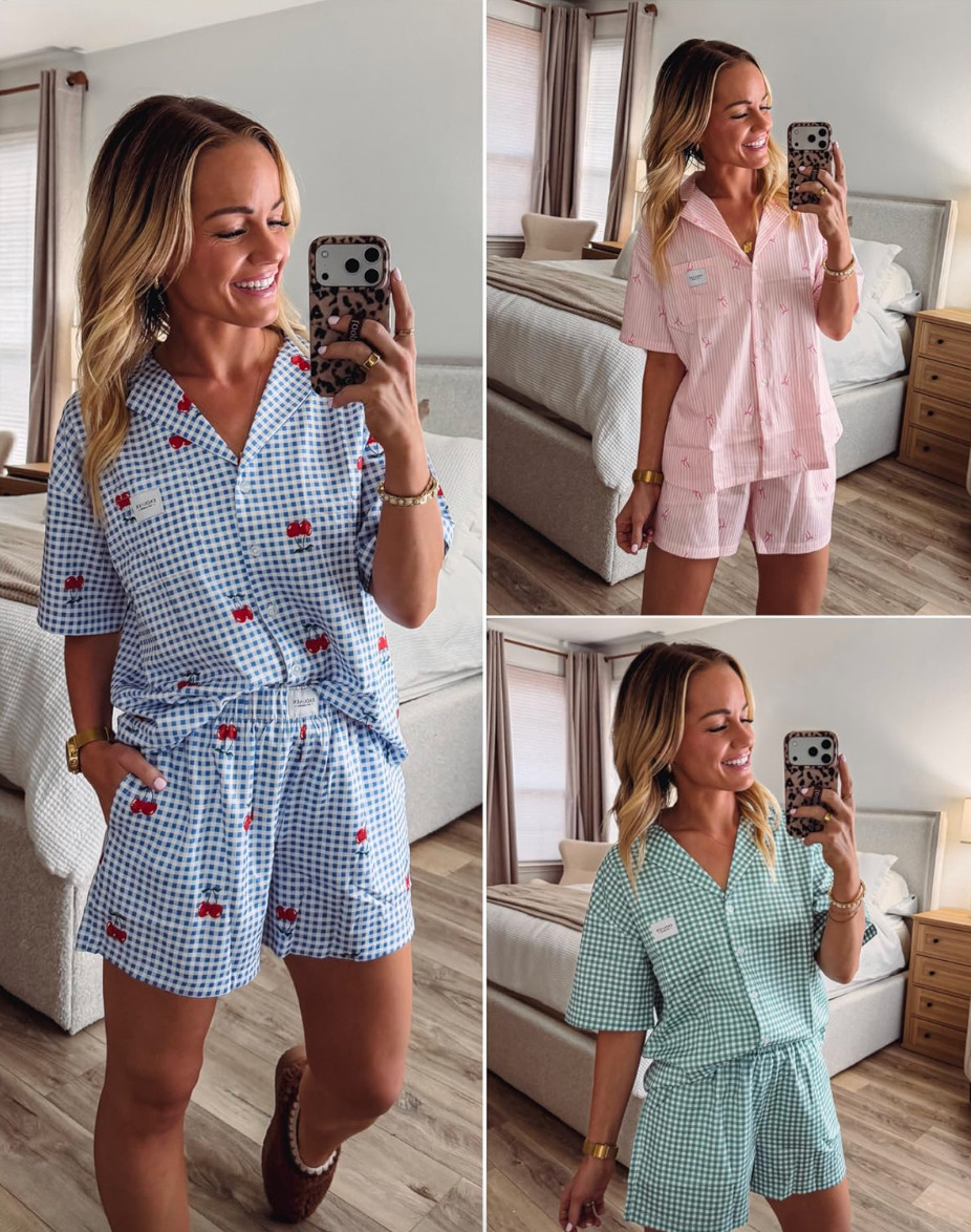 Love this brand of PJ's so much that I had to get all these cute prints for the summer!  

 #LTKmomlife #LTKmorningroutine #LTKselfcare