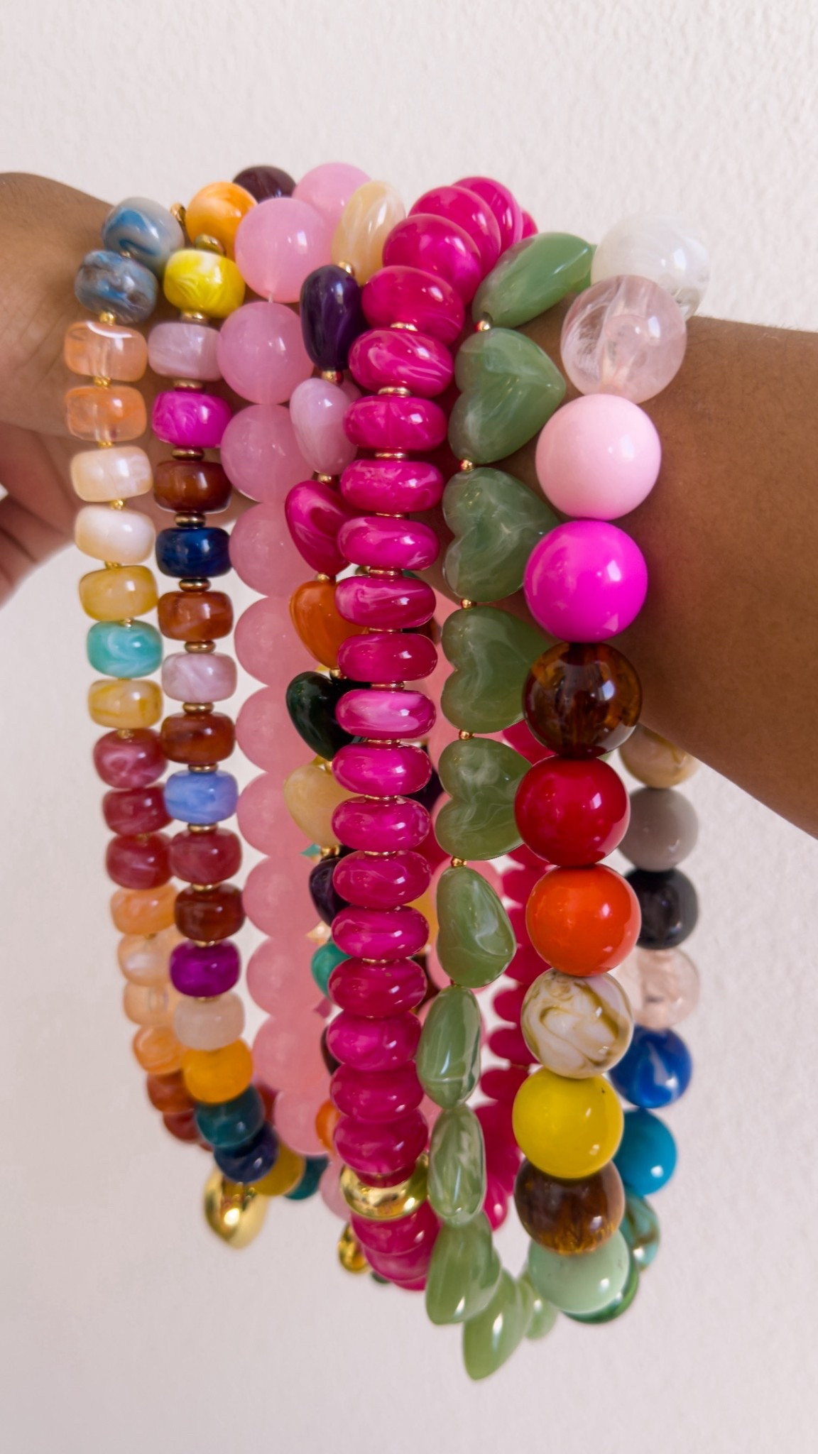 BEADED NECKLACES: currently on trend are colorful bearded necklaces! These are the ones I love from amazon!!