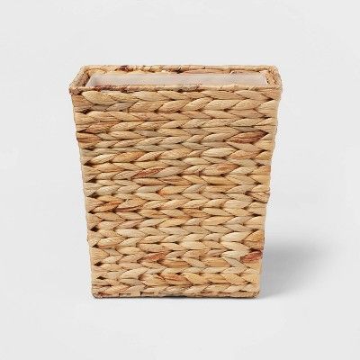 Light Weave Wastebasket Natural - Threshold™ | Target