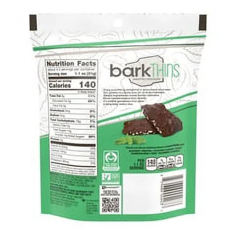 Bark Thins Snacking Chocolate 4.7oz - Dark Chocolate Mint (2 pack) | Walmart (US)