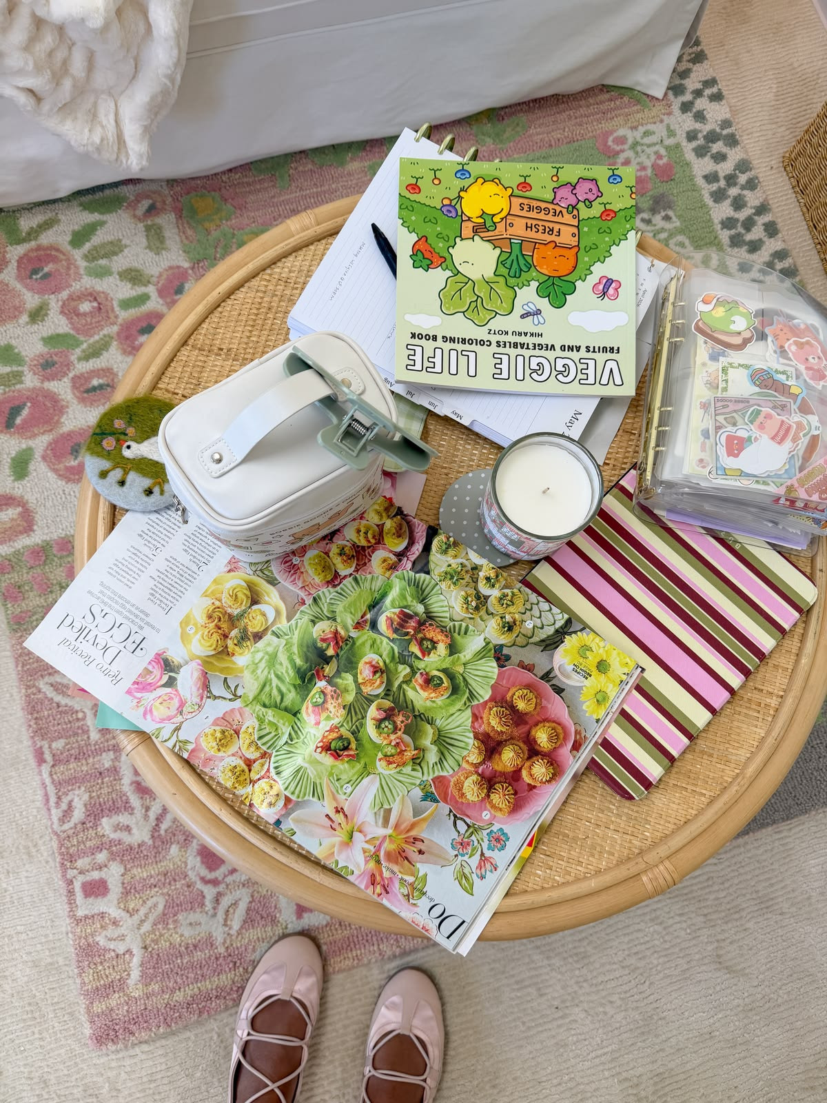 taking a break for some cozy hobbies that i love! 🎨🤎 

 #LTKselfcare #LTKSeasonal #LTKHome