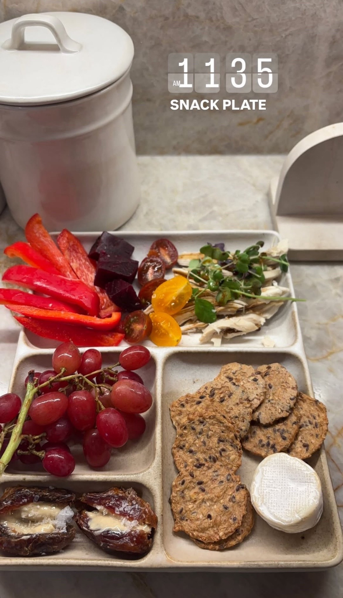 Today’s snack plate! Yum 😍

#LTKHome #LTKFindsUnder100