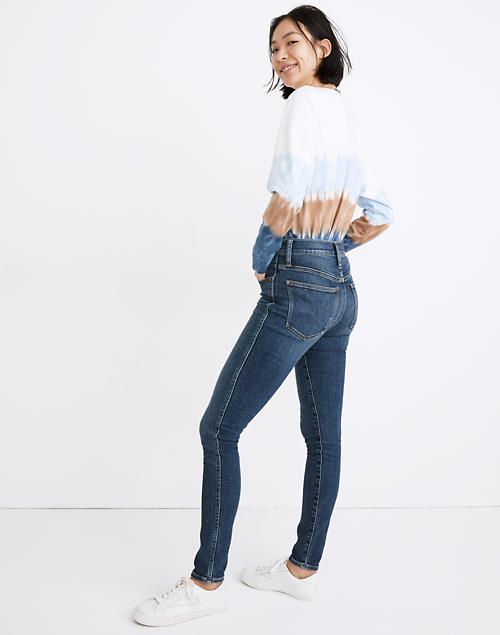 10" High-Rise Skinny Jeans in Cordell Wash: Heatrich Denim Edition | Madewell