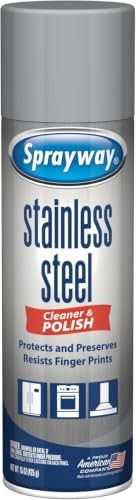 Sprayway Water-Based Stainless Steel Cleaner, 15 Fl Oz (Pack of 1) | Amazon (US)