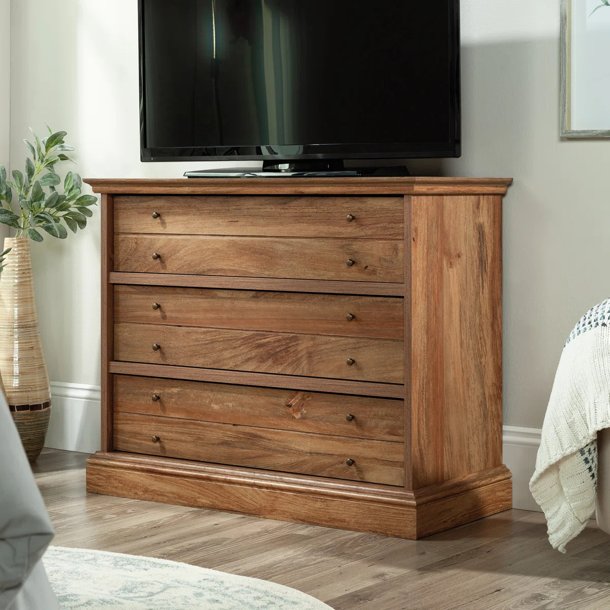 Evanjames 3 Drawer 36.46" W Dresser | Wayfair North America