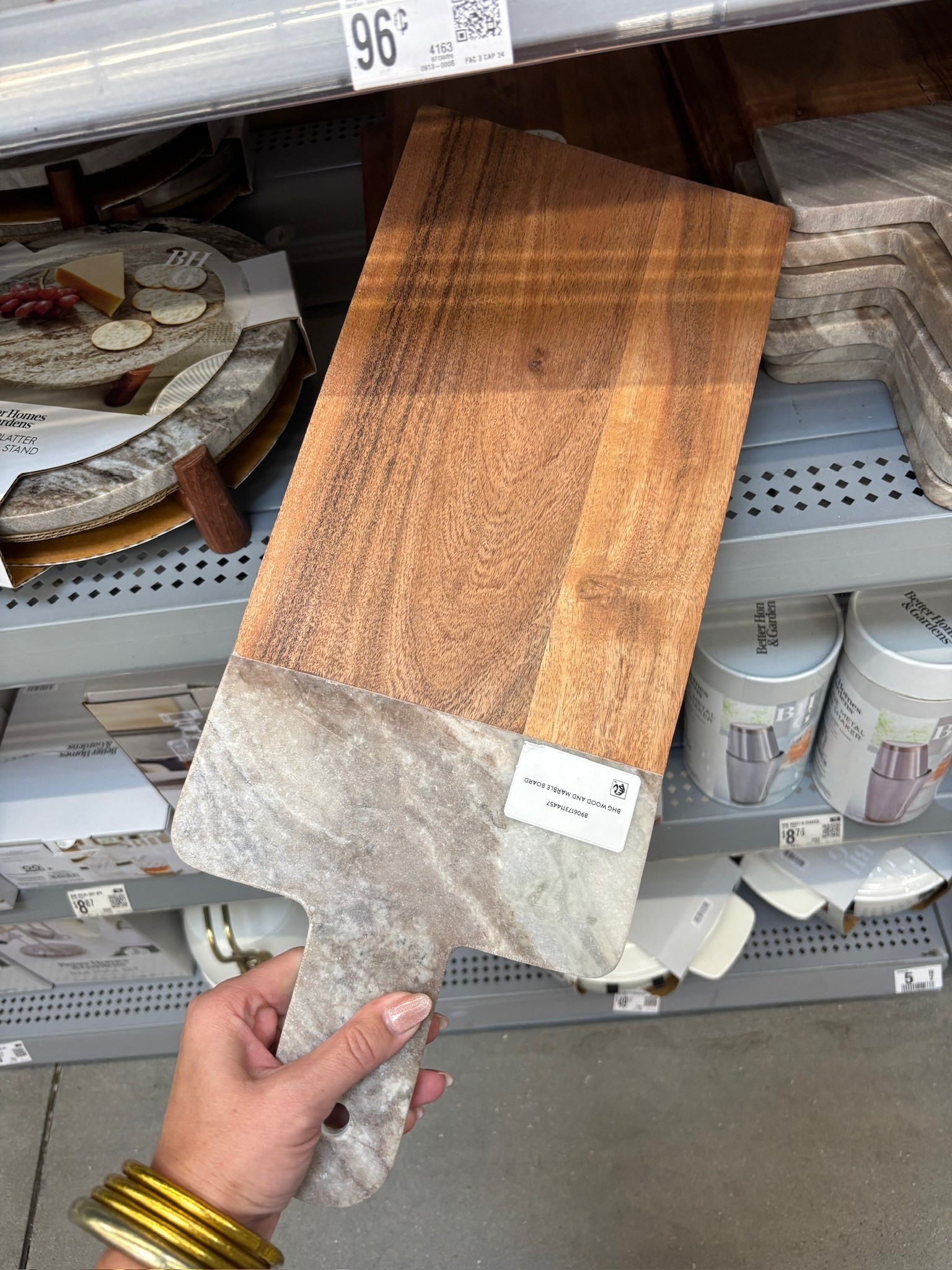 LOVE this cutting board!!!🤎 The wood + stone combo makes it look way more high end than it is!!!

#LTKdayinmylife #LTKSeasonal #LTKHome