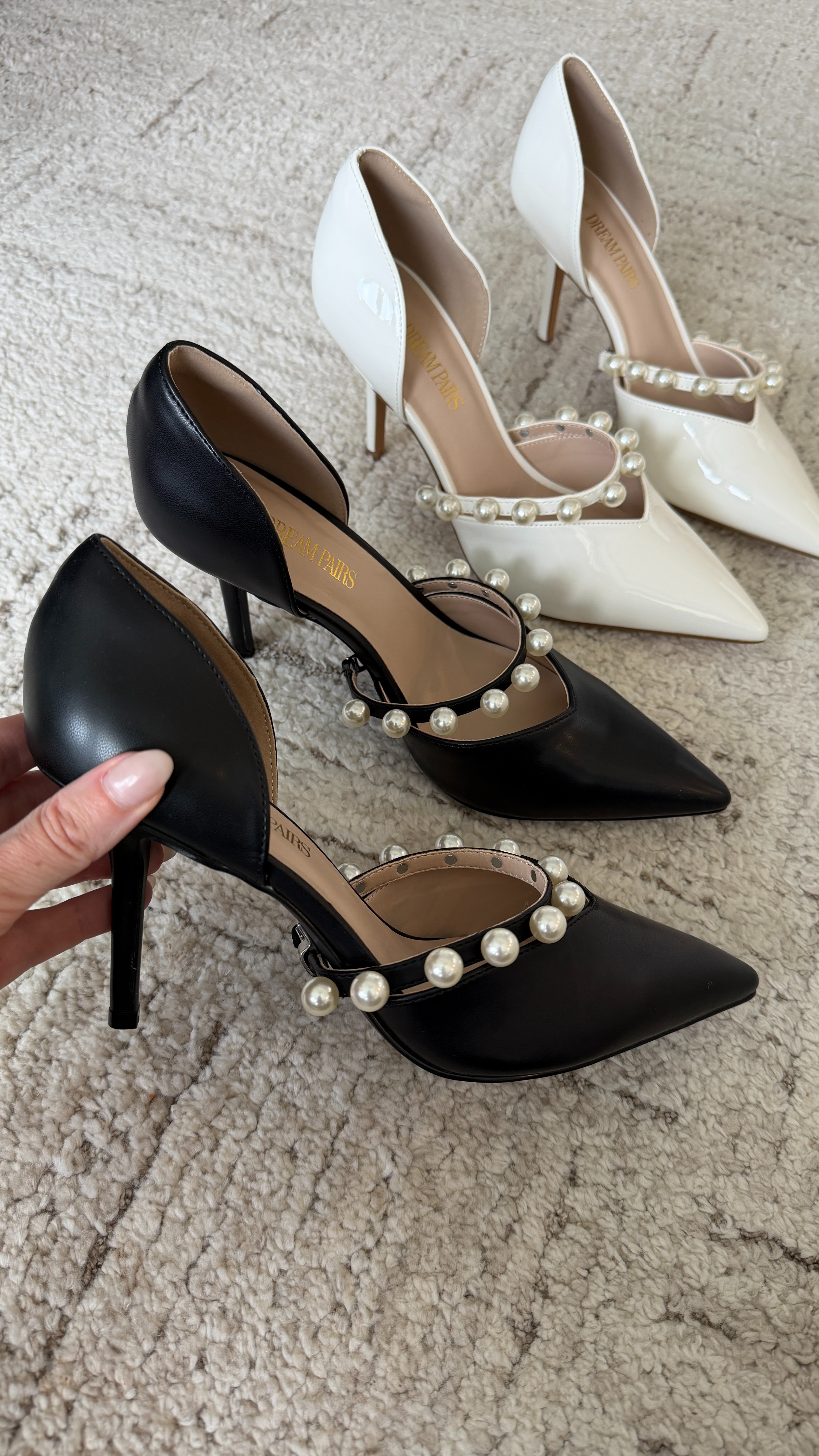 My dream pair of heels are finally back in stock and on sale!! 🤍 

 #LTKSaleAlert #LTKBeauty #LTKWorkwear