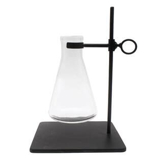 8.5" Clear Glass Flask with Black Stand by Ashland® | Michaels | Michaels Stores