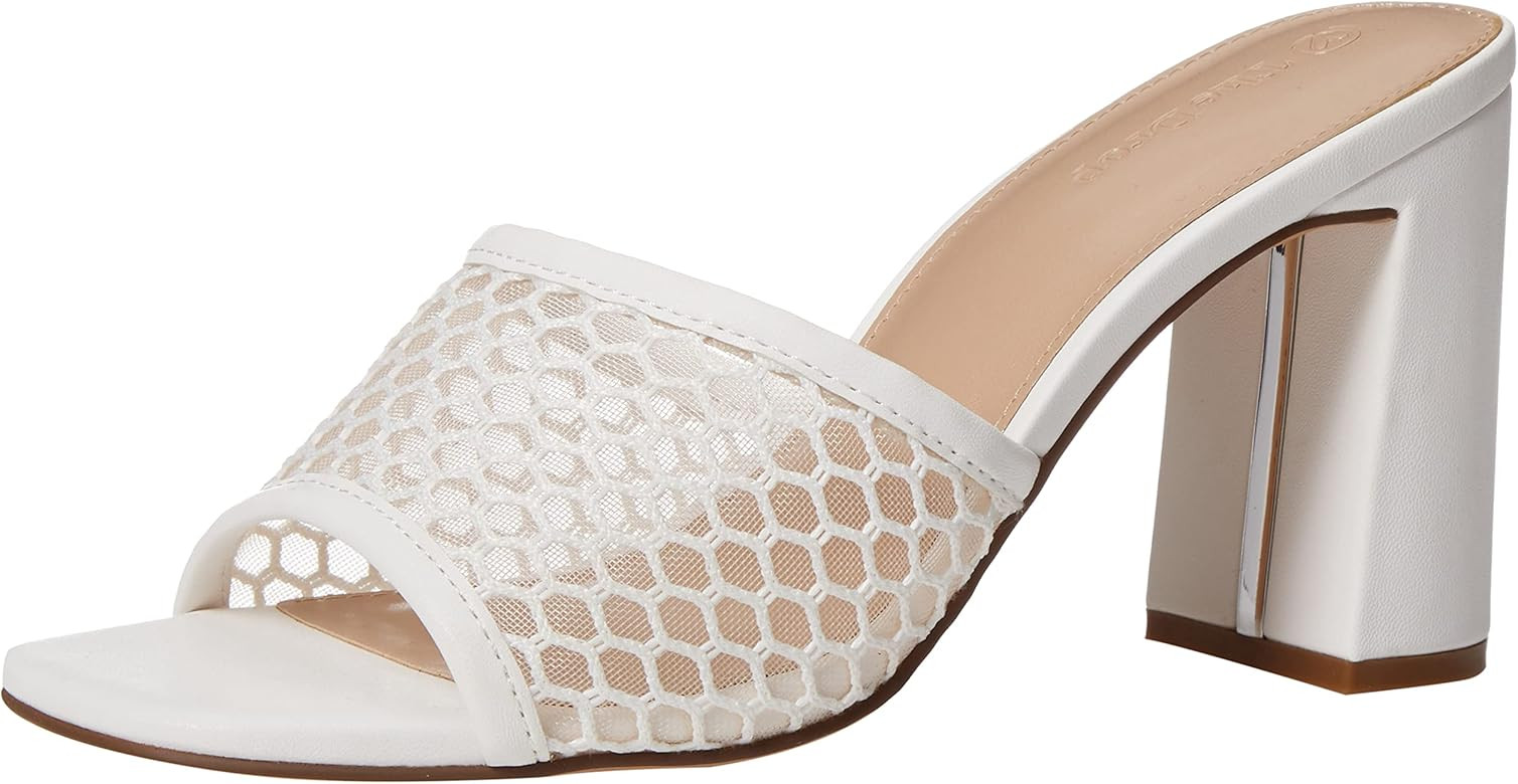 The Drop Women's Pattie High Block-Heeleded Mule Sandal | Amazon (US)