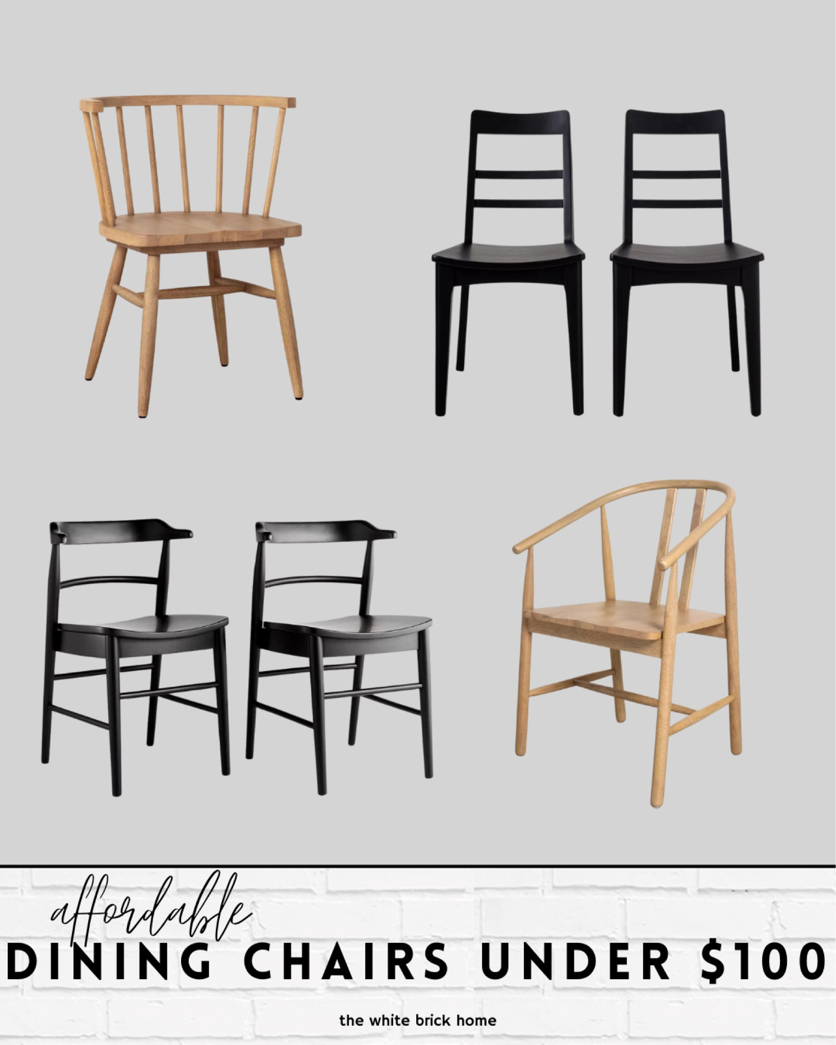 I love these new Target releases! They are a great designer look for a lot less. 

Dining room chair, affordable dining room chair, Target, hearth and hand magnolia, dining room furniture, black dining room chairs, free shipping. 

#LTKhome #LTKfamily #LTKfindsunder100