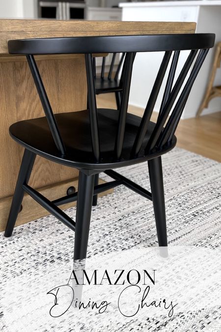 Black dining chairs. 
.
.
Amazon find. Modern dining chair. Dining chair. Dining room. Dining table. 

#LTKhome #LTKFind