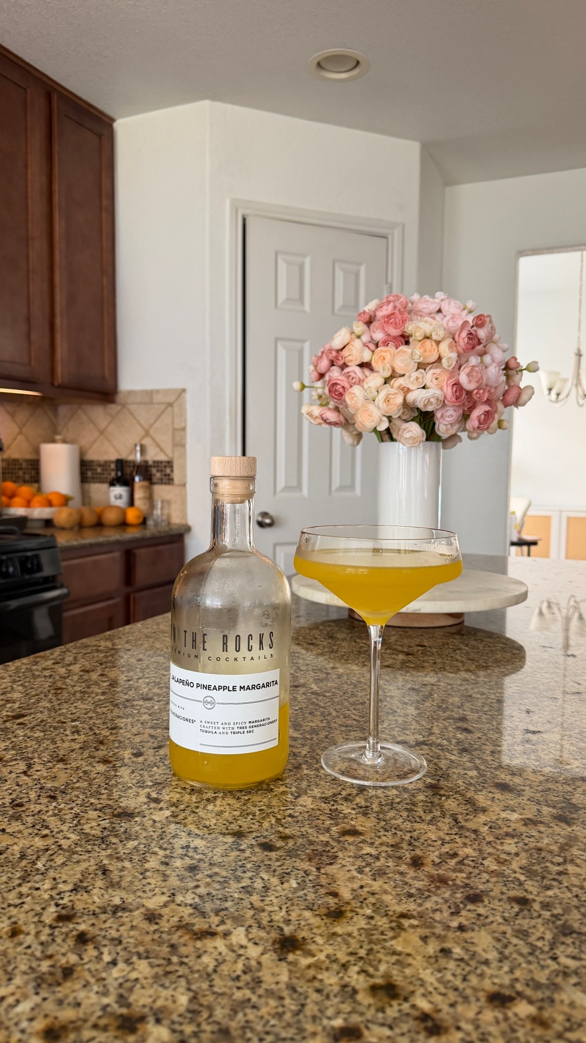 These On The Rocks drinks are so yummy! If you like spice with your Marg, you’ll love this one. It’s strong, too!