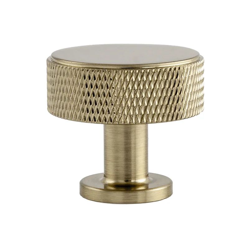 Kent Knurled 1 3/8" Diameter Round Knob | Wayfair Professional