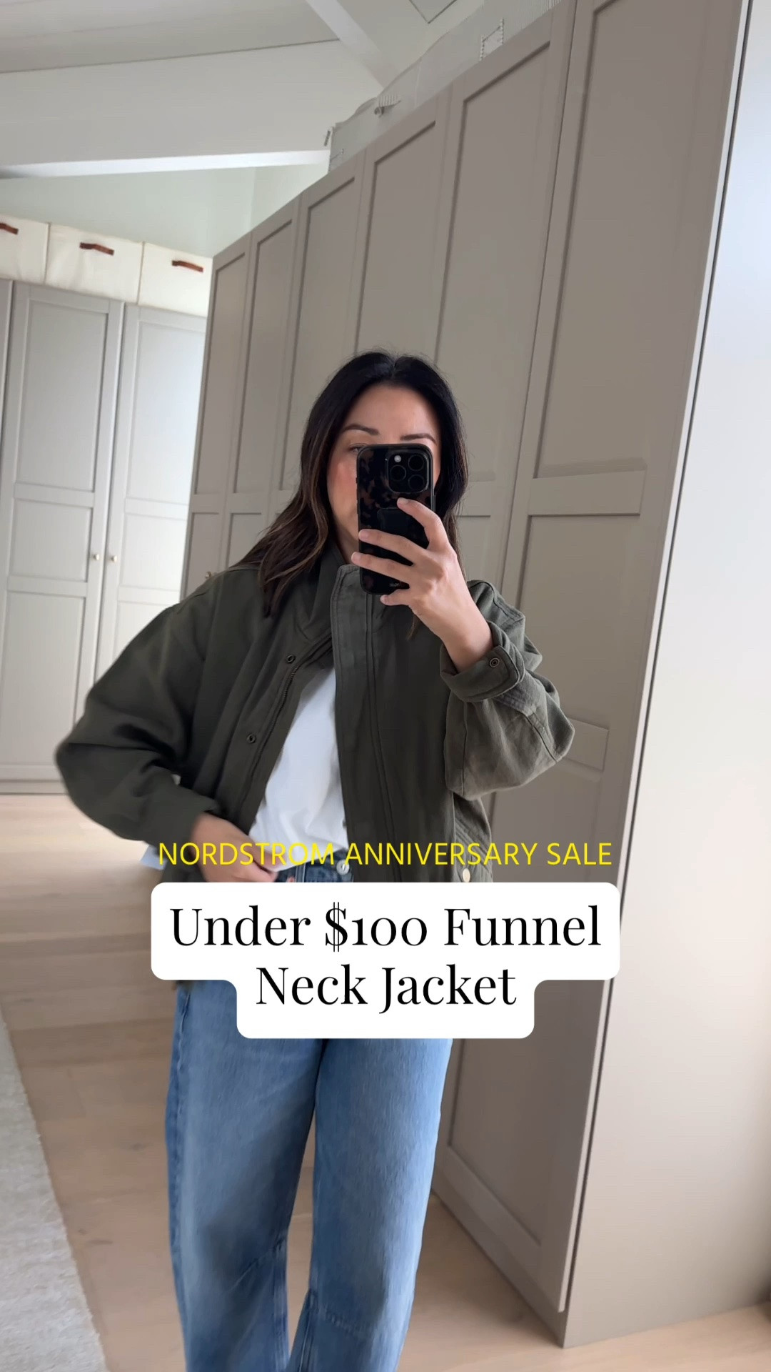 Nordstrom Anniversary Sale Caslon jacket try on. Size down. A very comfy jacket. 

Carlson jacket xs
Madewell tee xs
Citizens of humanity Miro jeans 24, sized down and cut hems
Vince loafers 5

#LTKmomlife #LTKSaleAlert #LTKPetite