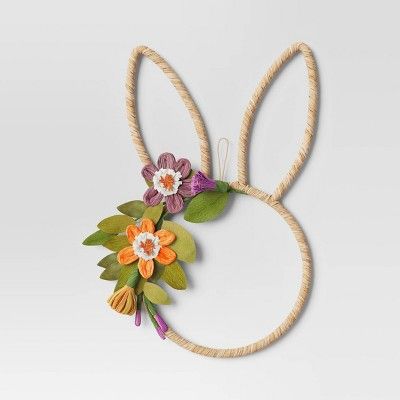 Bunny Wall Hanging Easter Wreath - Threshold™ | Target