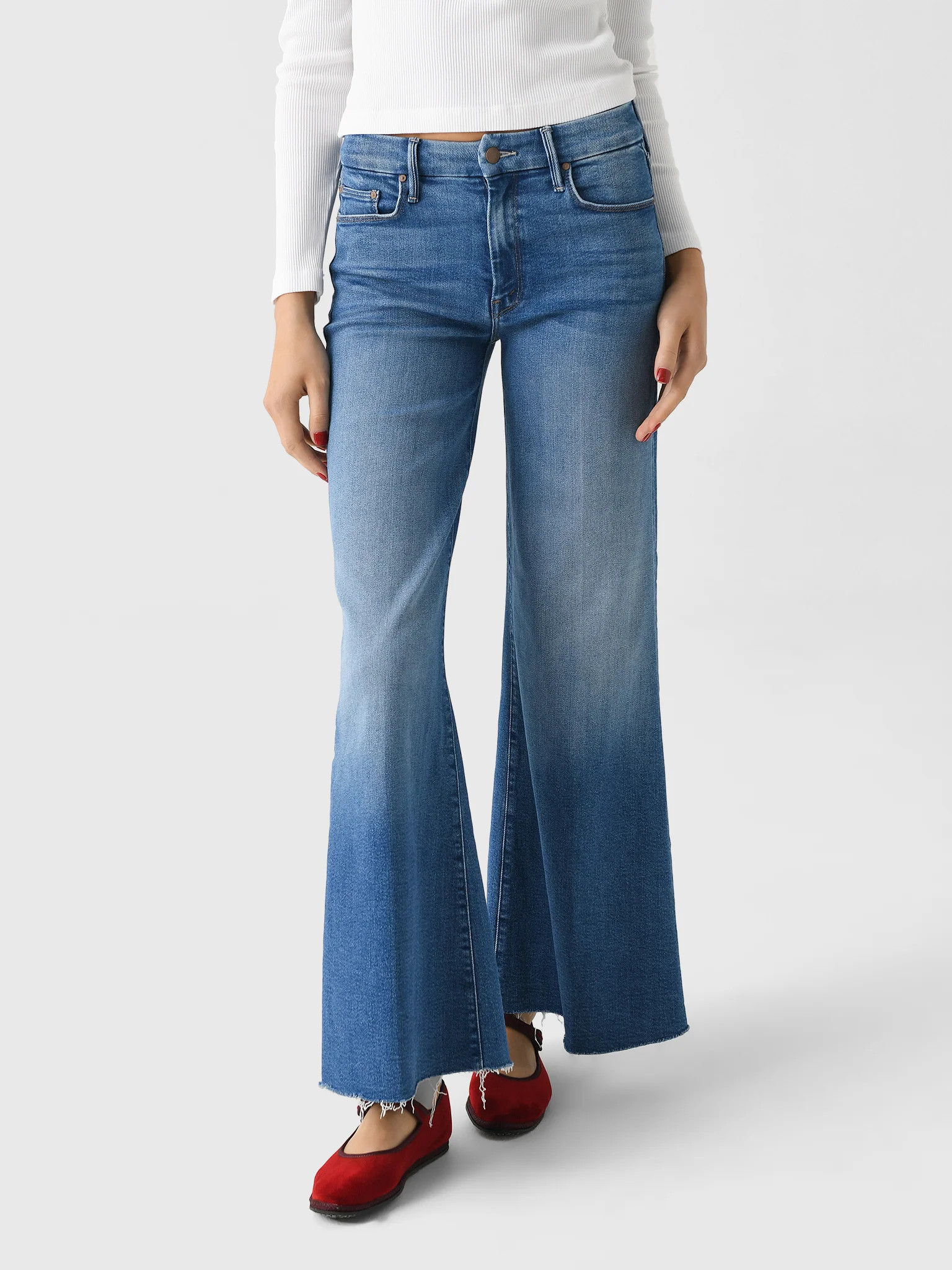 Mother Women's The Roller Fray Jean | Saint Bernard