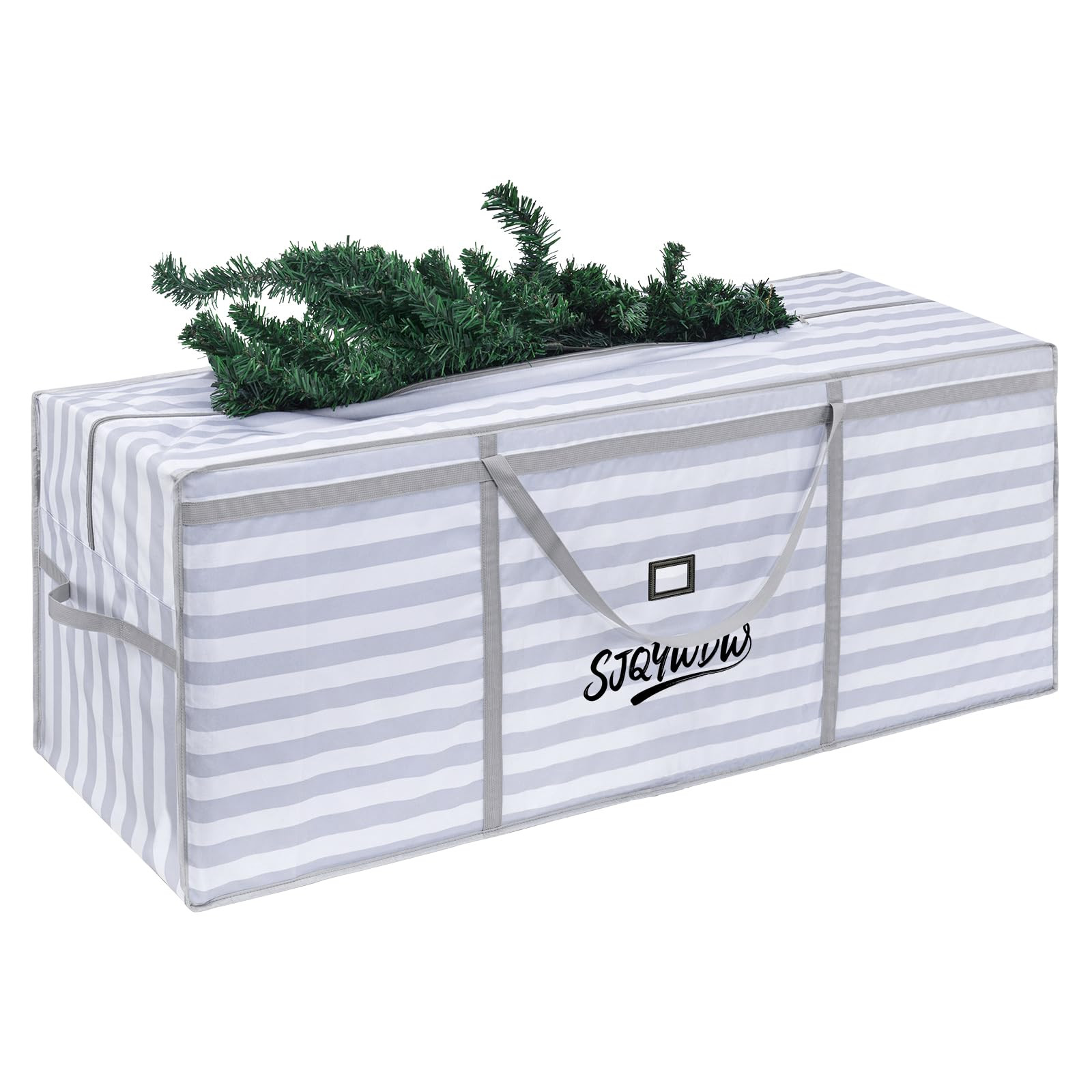 Christmas Tree Bag, 7.5 ft Christmas Tree Storage Bag, Reusable Heavy Duty 600D Oxford Cloth Bag,... | Amazon (US)