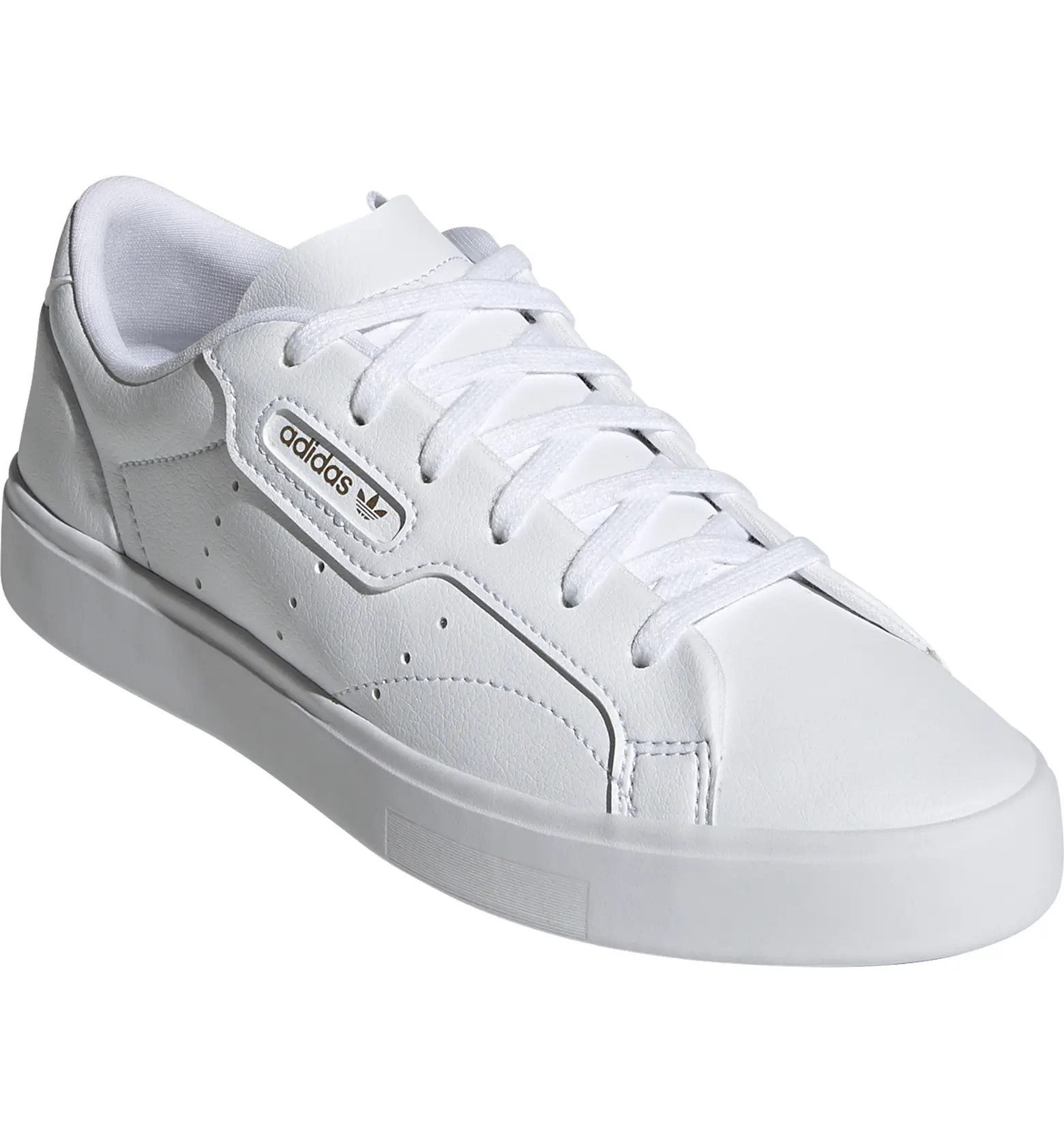 Sleek Leather Sneaker | Nordstrom