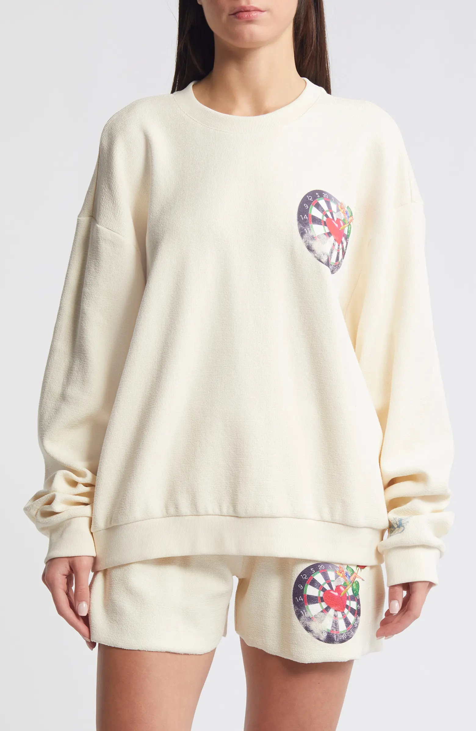 BOYS LIE Bullseye Kara Cotton Graphic Sweatshirt | Nordstrom | Nordstrom