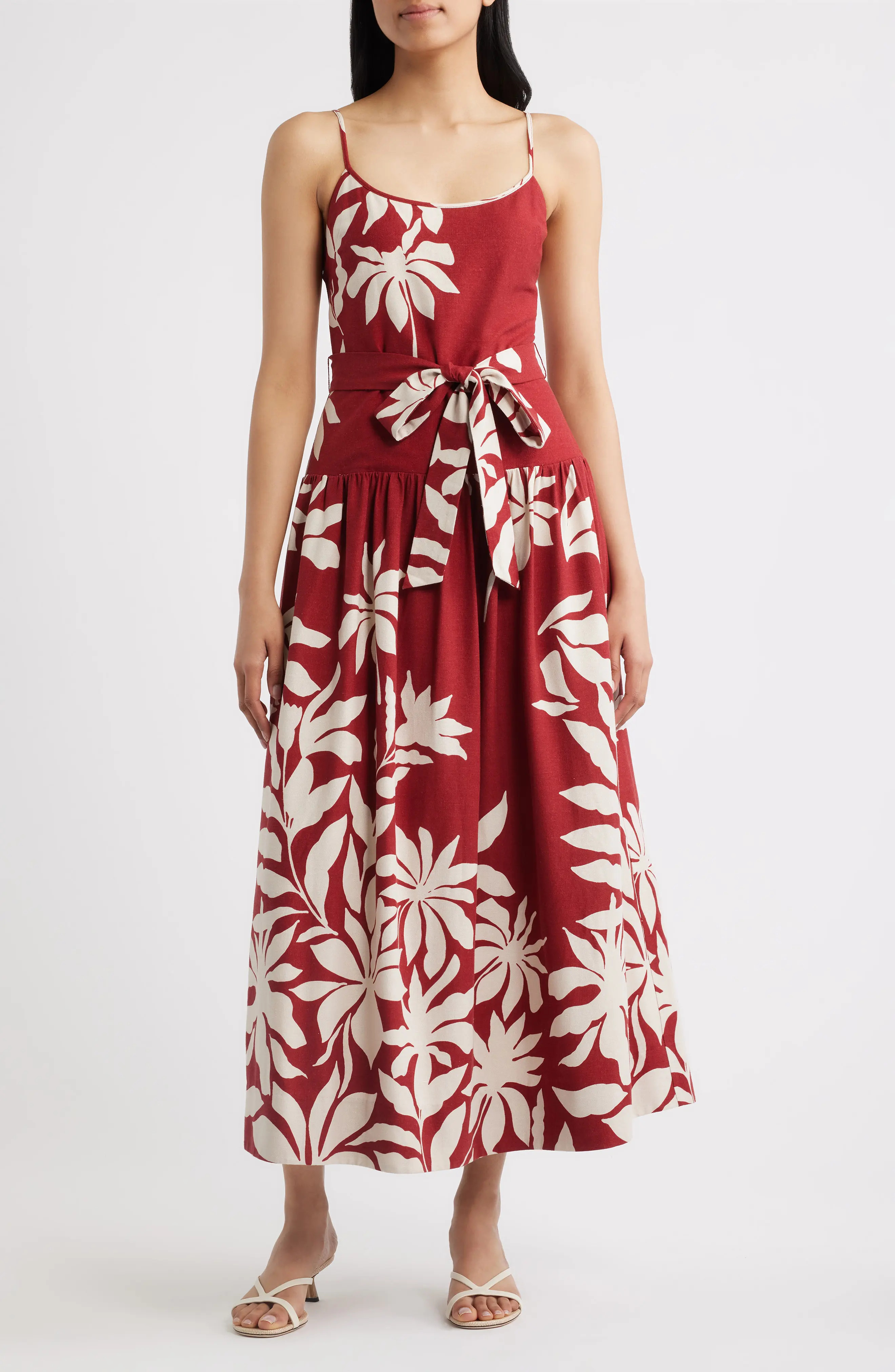 Julia Jordan Floral Print Sleeveless Maxi Dress (Women) | Nordstrom | Nordstrom