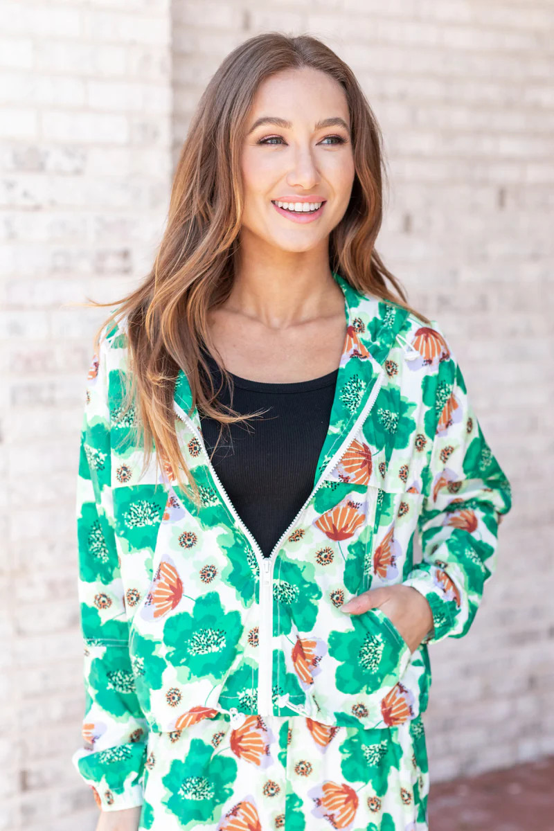 Britt Jacket- Green | Avara