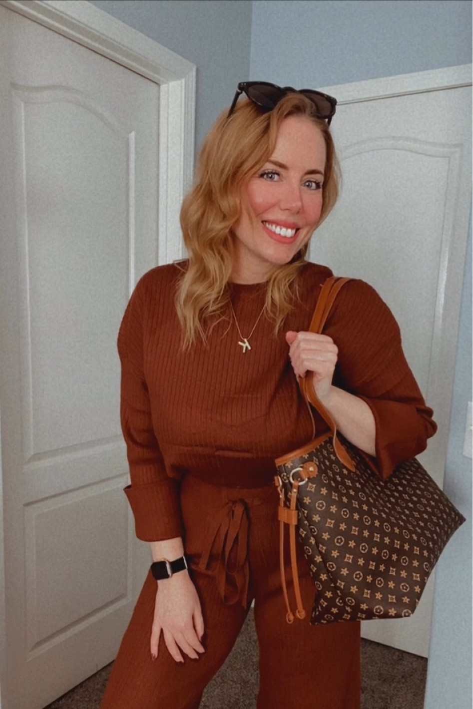 Styling this two piece set from Zesica @amazon 
This one comes in so many good colors and is under $50! It has an amazing sweater like texture with ribbed detail that I love 😍 Sets like this are so perfect going into the cooler months and are so versatile to wear together or separately! 

#LTKStyleTip #LTKMidsize #LTKOver40