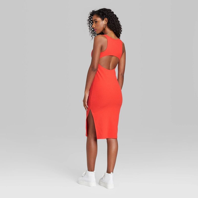 Women's Sleeveless Open Back Knit Dress - Wild Fable™ | Target