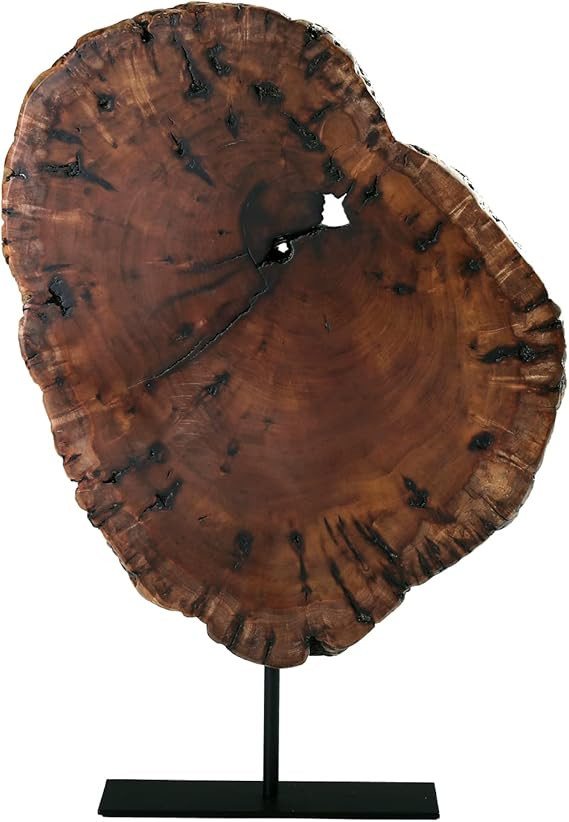 WELLAND Irregular Date Tree Sculpture, Wood Tabletop Sculpture Collectible Decoration Gift for Ho... | Amazon (US)