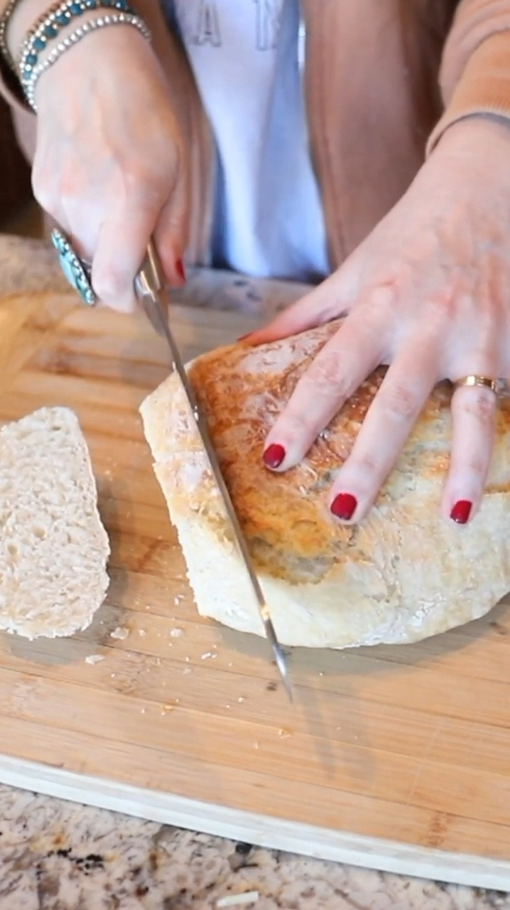 ✨Ducks behind counter after posting- I love sourdough, but the trend is a bit much! With 8 kids, Homeschool and a homestead to run, I don’t always another baby to take care 😉 If you also want yummy homemade bread that can whipped up real quick, tastes amazing, AND gives you that crusty goodness, then Comment BREAD and I’ll DM you my fav Dutch oven bread - no sassy sourdough starter needed 🔥


#LTKHome #LTKFamily