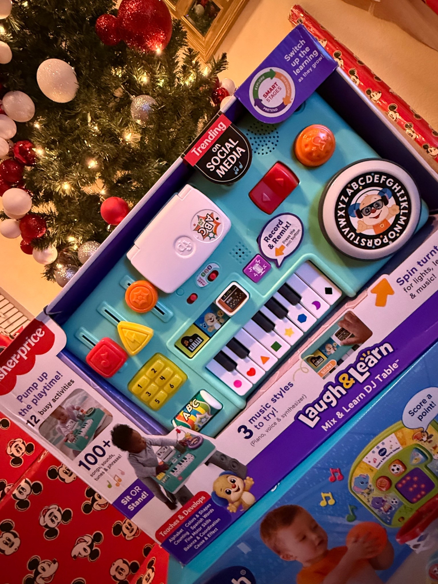 Tiny DJ, big fun! The Fisher-Price Mix & Learn DJ Table keeps little hands busy and learning. 🎧

#LTKHoliday #LTKGiftGuide #LTKBaby