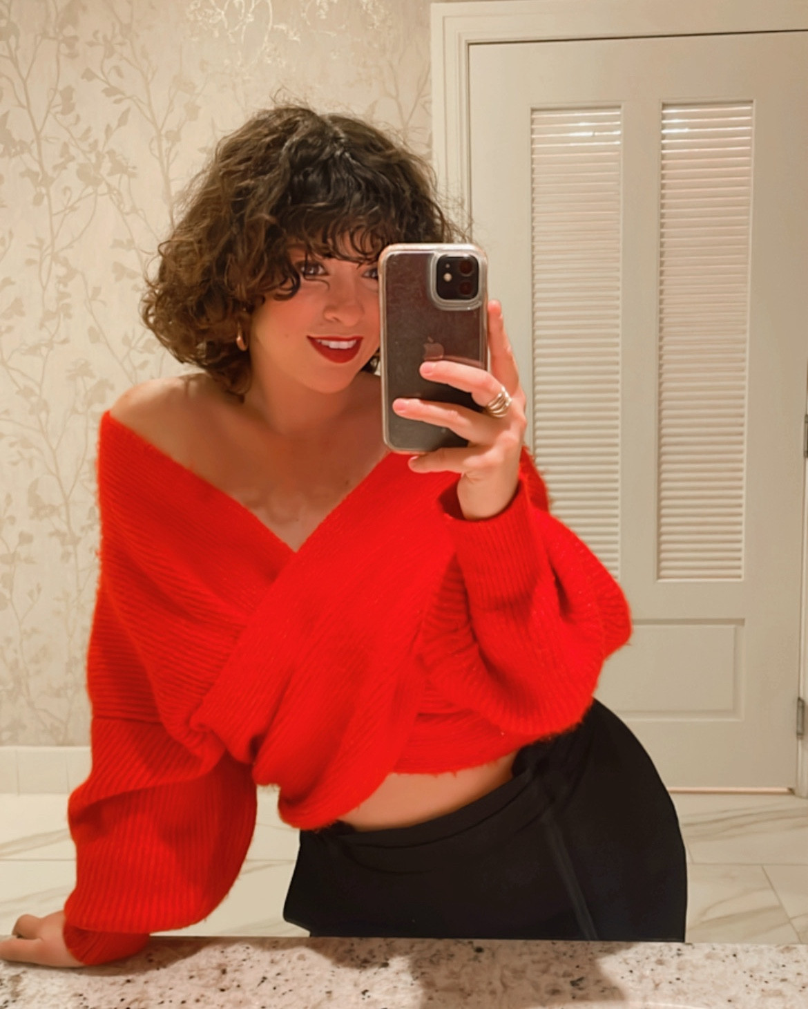 Sweater:

Get that ultra-cool look with the Britt Wrap Sweater This comfy little sweater is shaped by soft medium-weight knit and a surplice neckline. A front warp bodice, with long sleeves finishes off the look and can be paired with jeans or the matching skirt!

- Wrap sweater
- Long sleeve
- Surplice neckline
- Color: 3 Colors

#LTKFindsUnder100 #LTKSeasonal #LTKSaleAlert