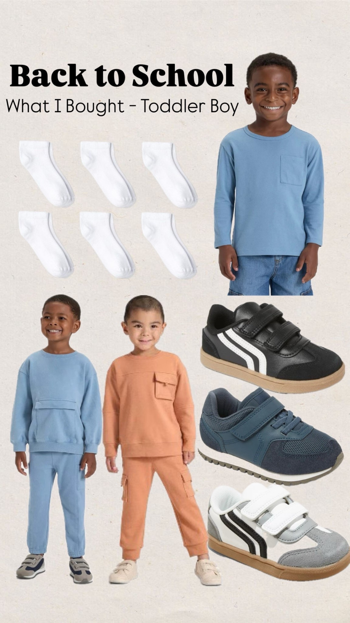 Toddler boy back to school
Cat and Jack
Shoes
Socks
Matching set
Sweater
Joggers

#LTKFindsUnder50 #LTKFindsUnder100 #LTKKids
