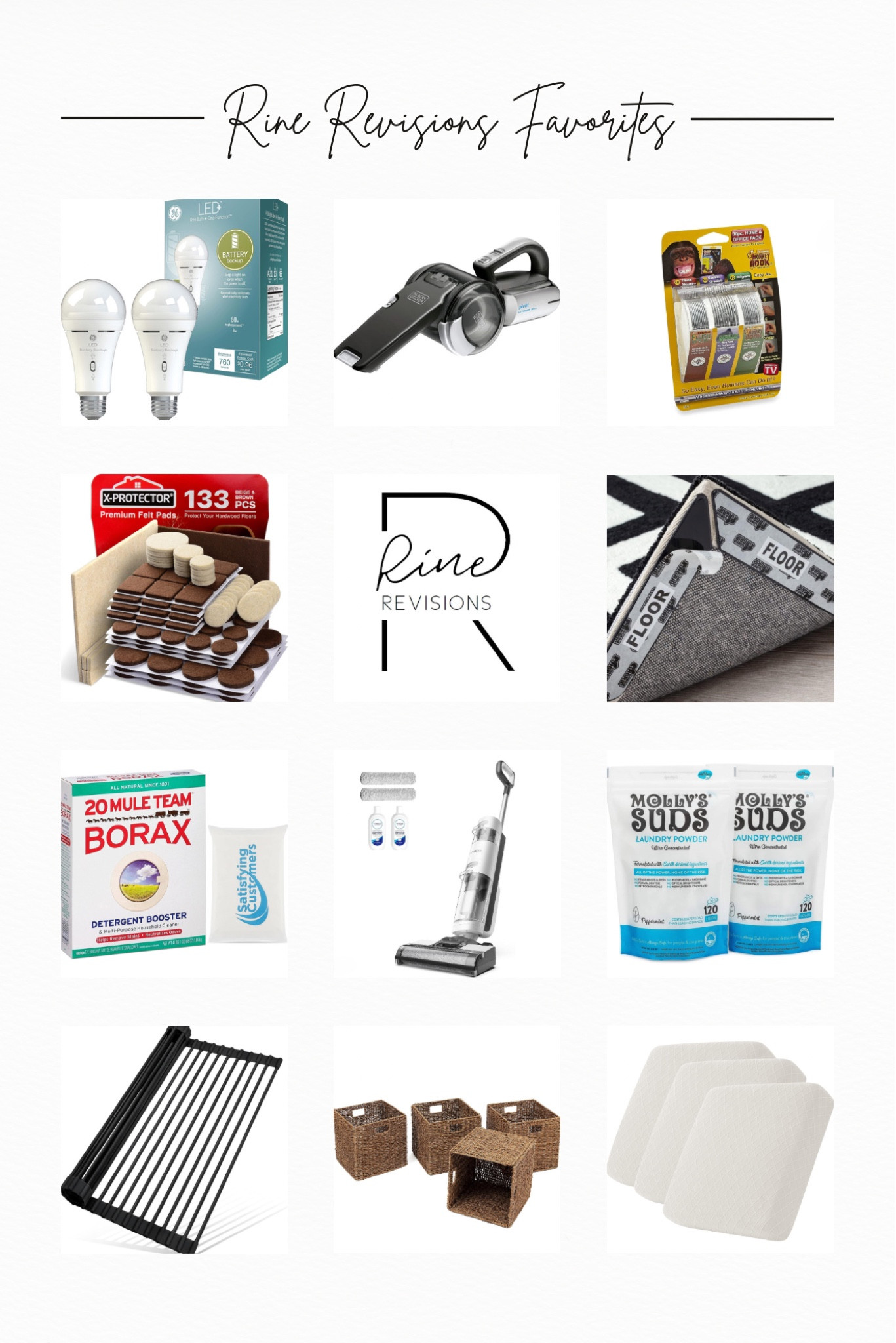 All my favorite home faves! 