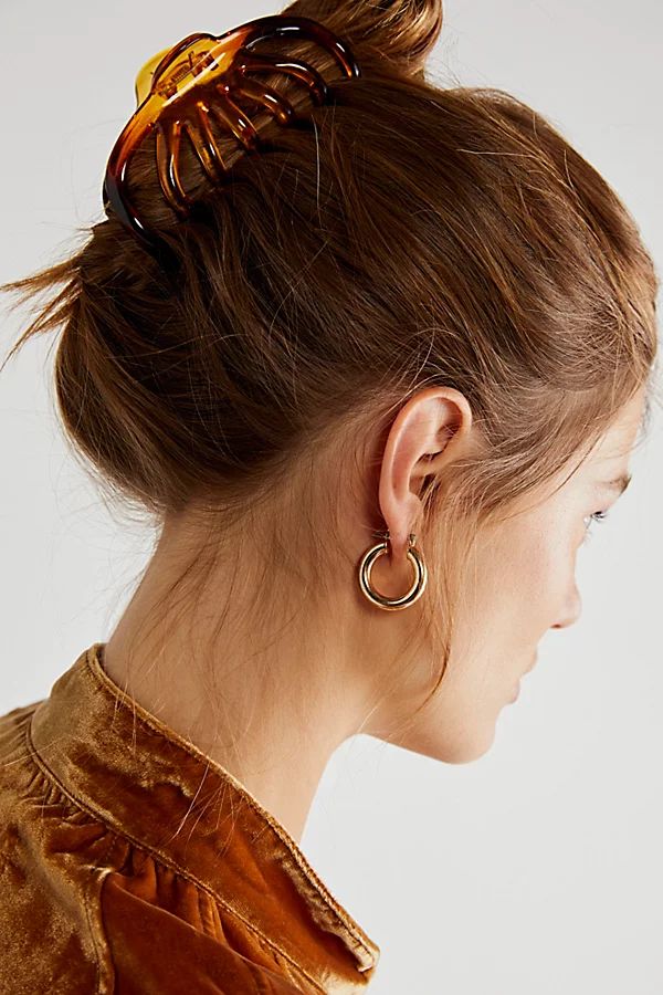 Macro Claw Clip by Matsuura Co. at Free People, Tortoise, One Size | Free People (Global - UK&FR Excluded)