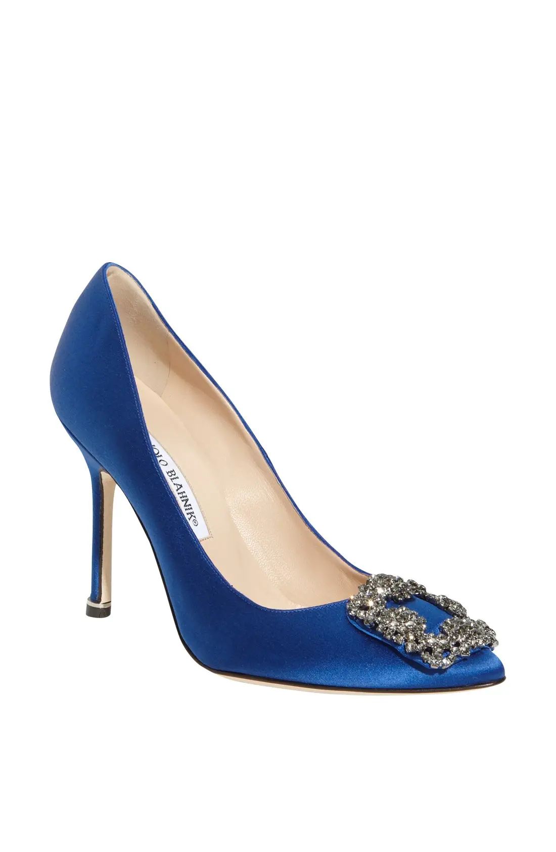 Manolo Blahnik 'Hangisi' Jewel Pump (Women) | Nordstrom