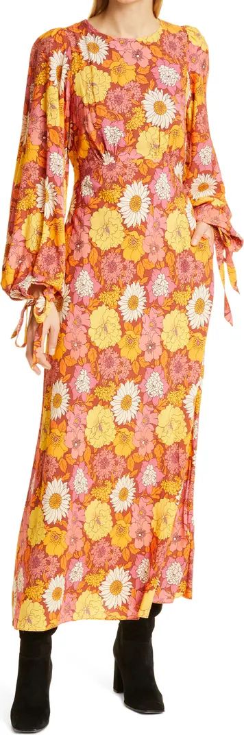 Ted Baker London Floral Long Sleeve Dress | Nordstrom | Nordstrom
