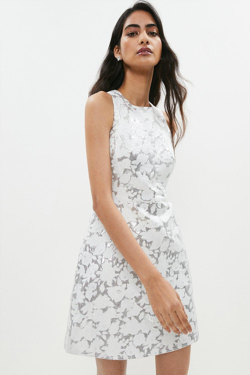 Jacquard Mini Swing Dress | Coast UK & IE