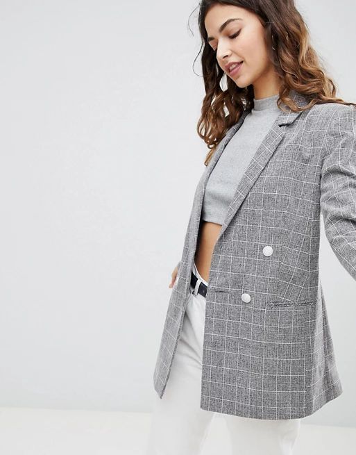 Miss Selfridge – Karierter Blazer | Asos DE