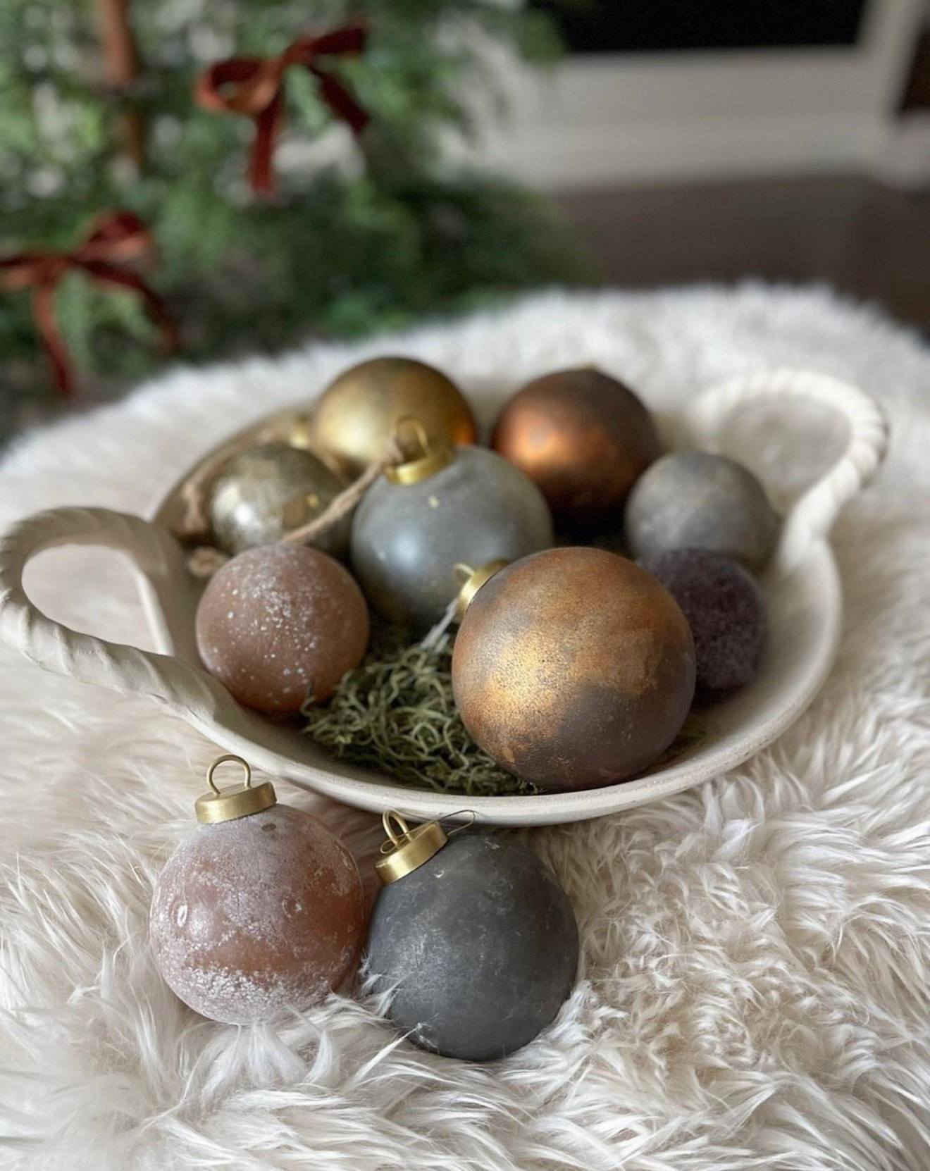 Modern Christmas ornaments | Christmas ornaments | rustic Christmas ornaments | @Crate & Barrel

#LTKSeasonal #LTKHome