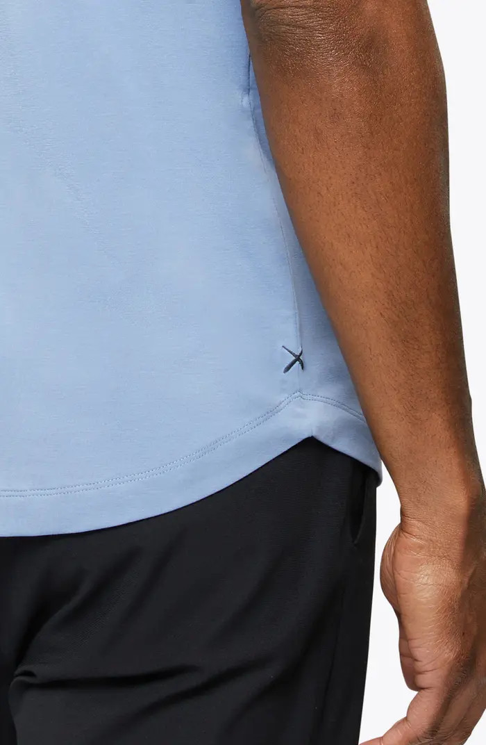 Trim Fit Crewneck Cotton Blend T-Shirt | Nordstrom