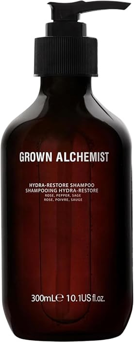 Grown Alchemist Hydra-Restore Rose Black Pepper & Sage Gentle+Moisturizing Daily Shampoo, 300mL | Amazon (US)