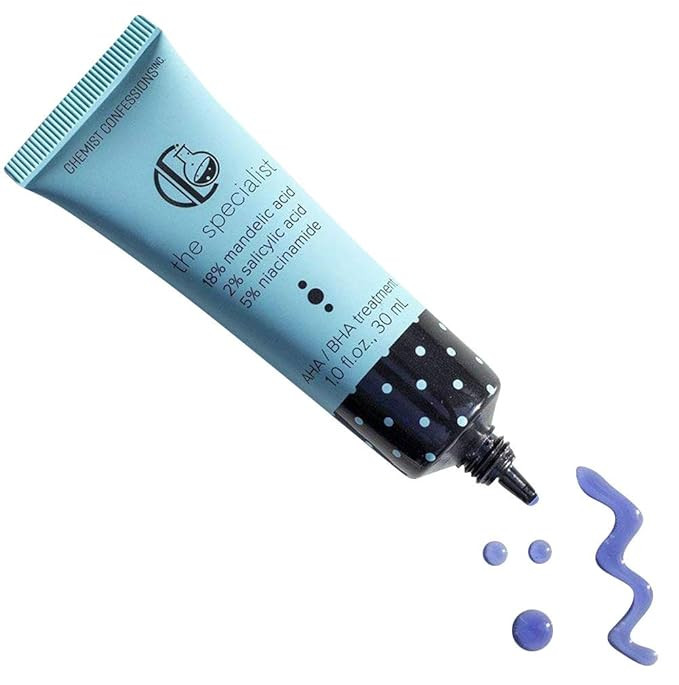 Chemist Confessions The Specialist Blackhead Exfoliation AHA/BHA Treatment Scrub & Mask, 18% Mand... | Amazon (US)