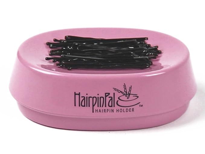 HairpinPal Magnetic Bobby Pin Holder - Easy Hair Clip and Pin Collector - Manage Hair Clips - Bar... | Amazon (US)