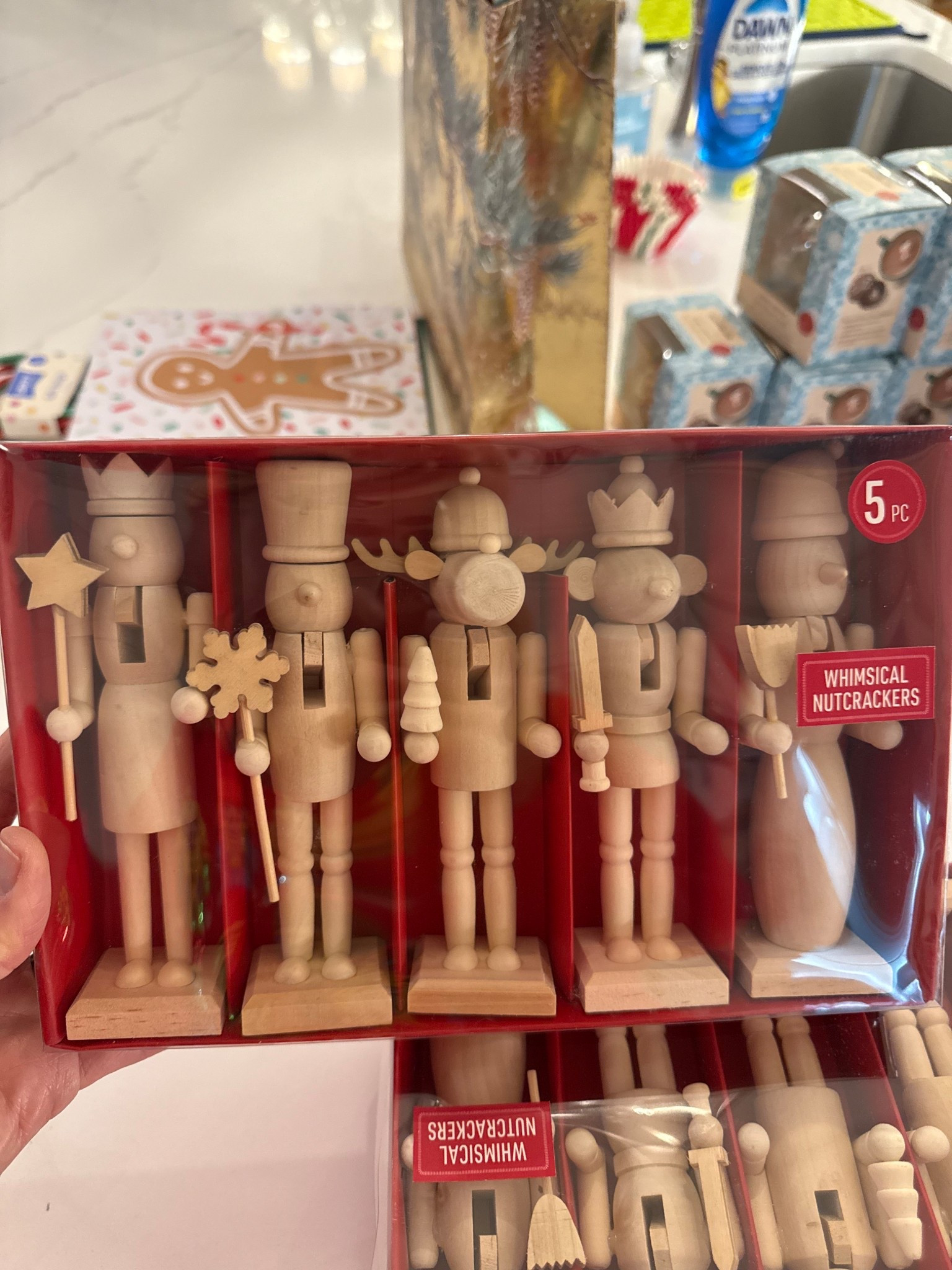 ROOM / GRADE PARENTS: these little whimsy nutcrackers are perfect for class party crafts. Pick up a pack of craft brushes and fun paints for an easy activity + party favor  

#LTKmomlife #LTKHoliday #LTKKids