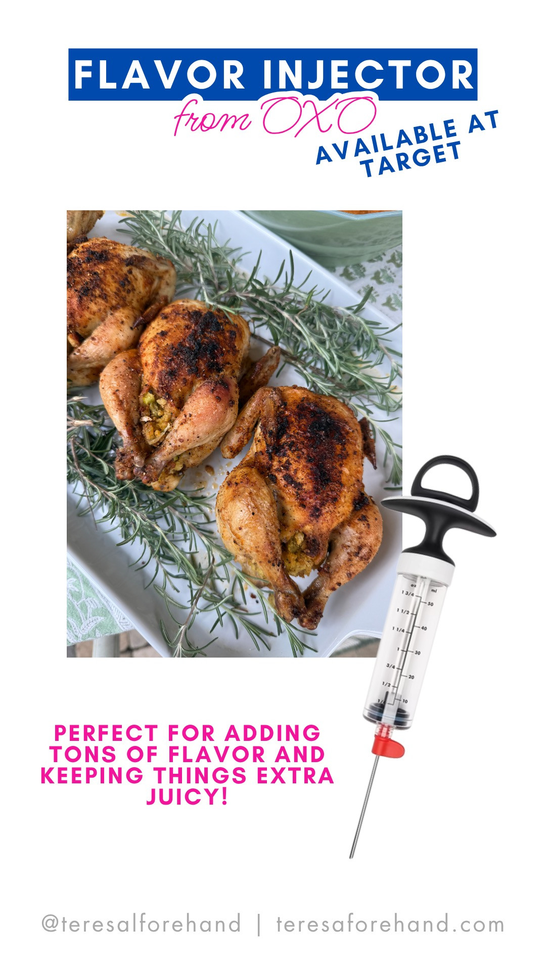 This injector is perfect for adding tons of flavor and keeping things juicy for dinner! #ad

 

#LTKHoliday #LTKSeasonal