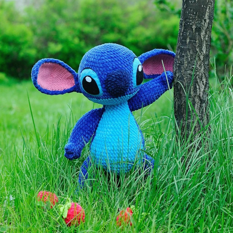 CROCHET STITCH PATTERN, Amigurumi Plush Stitch Toy Pdf Tutorial - Etsy | Etsy (US)